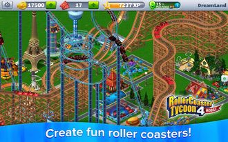 Rollercoaster Tycoon 4 Mobile