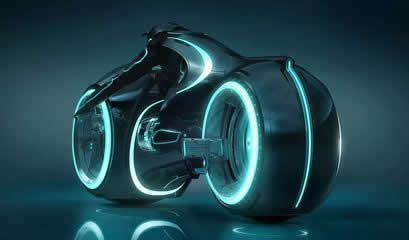 Tron 3d Lightbikeracing Hd