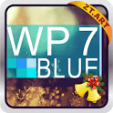 WP7blue Theme GO Launcher EX